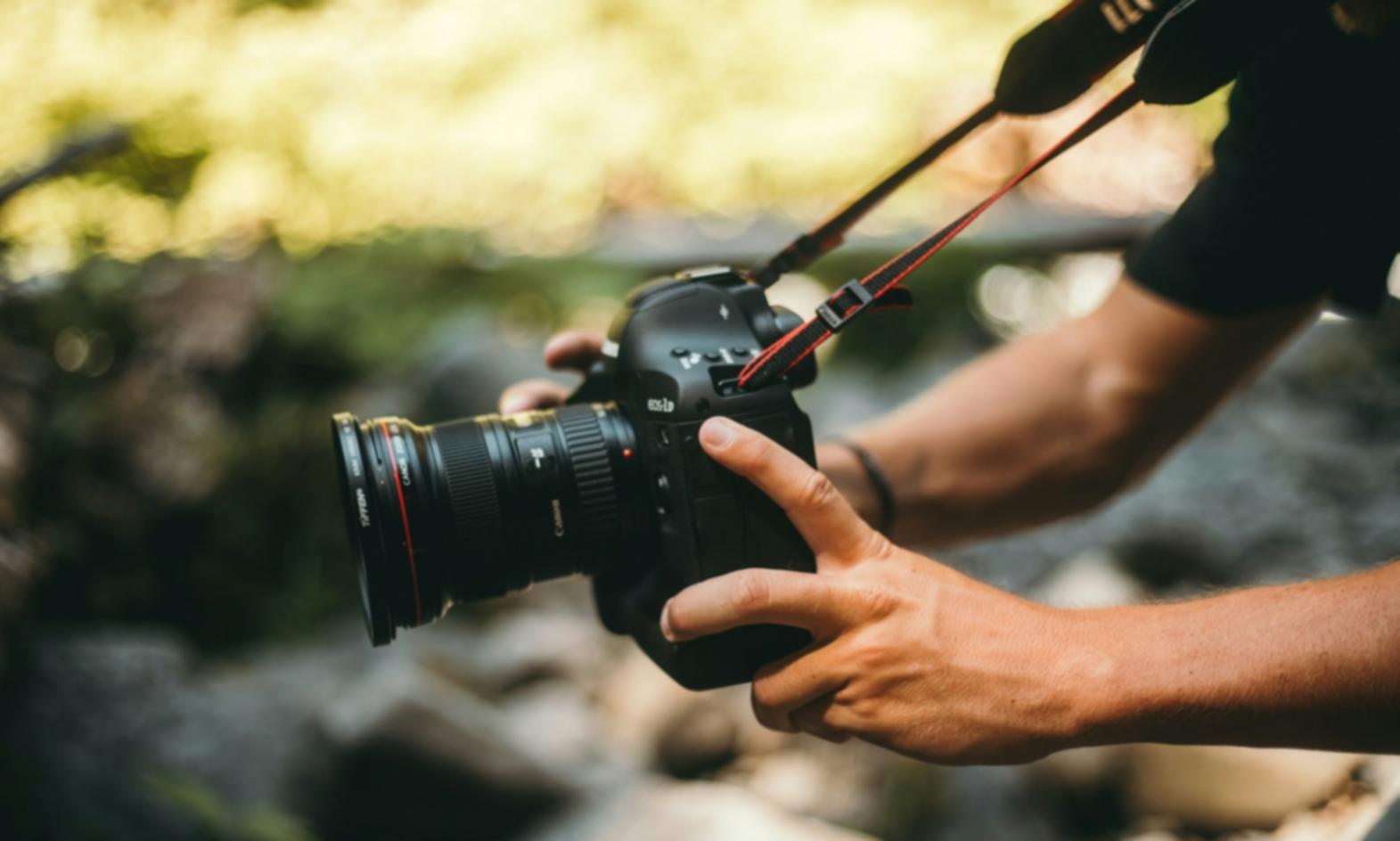 Professional color grading workspace setup with calibrated monitor